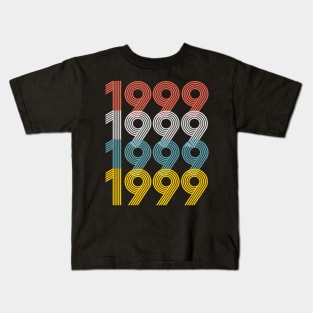 20th Retro Vintage 20 years 1999 birthday Kids T-Shirt